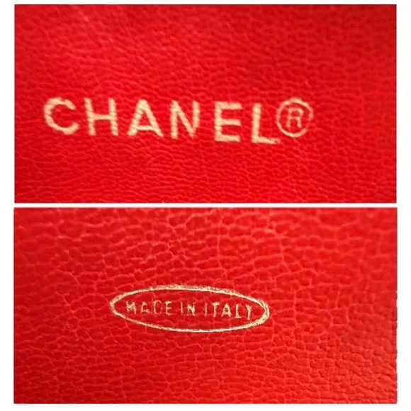 CHANEL Authentic Grand Shopping Tote (GST) in Red Leather — Iconic Shoulder Bag - Picture 8 of 10
